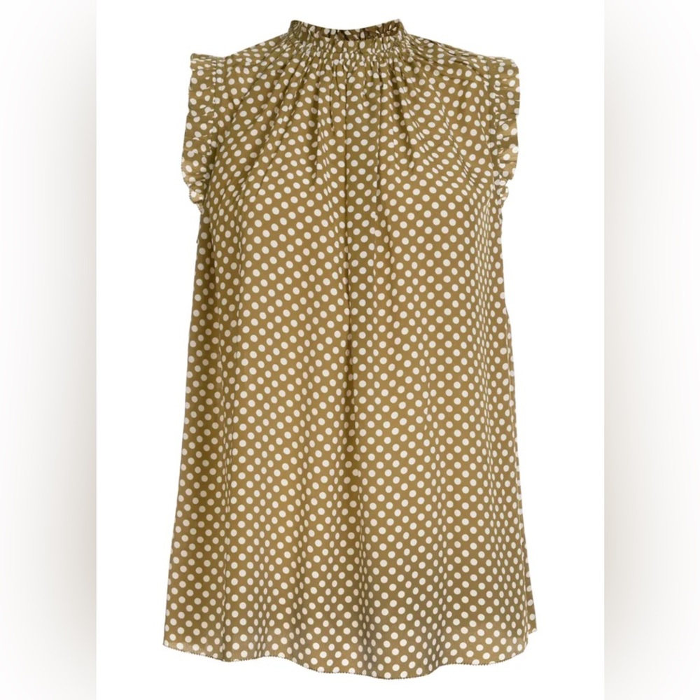 Zimmermann Super Eight Silk Frilled Top